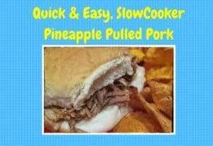 This Quick, Easy, Slow-Cooker BBQ Pineapple Pulled Pork is a cinch to put together and always a hit!