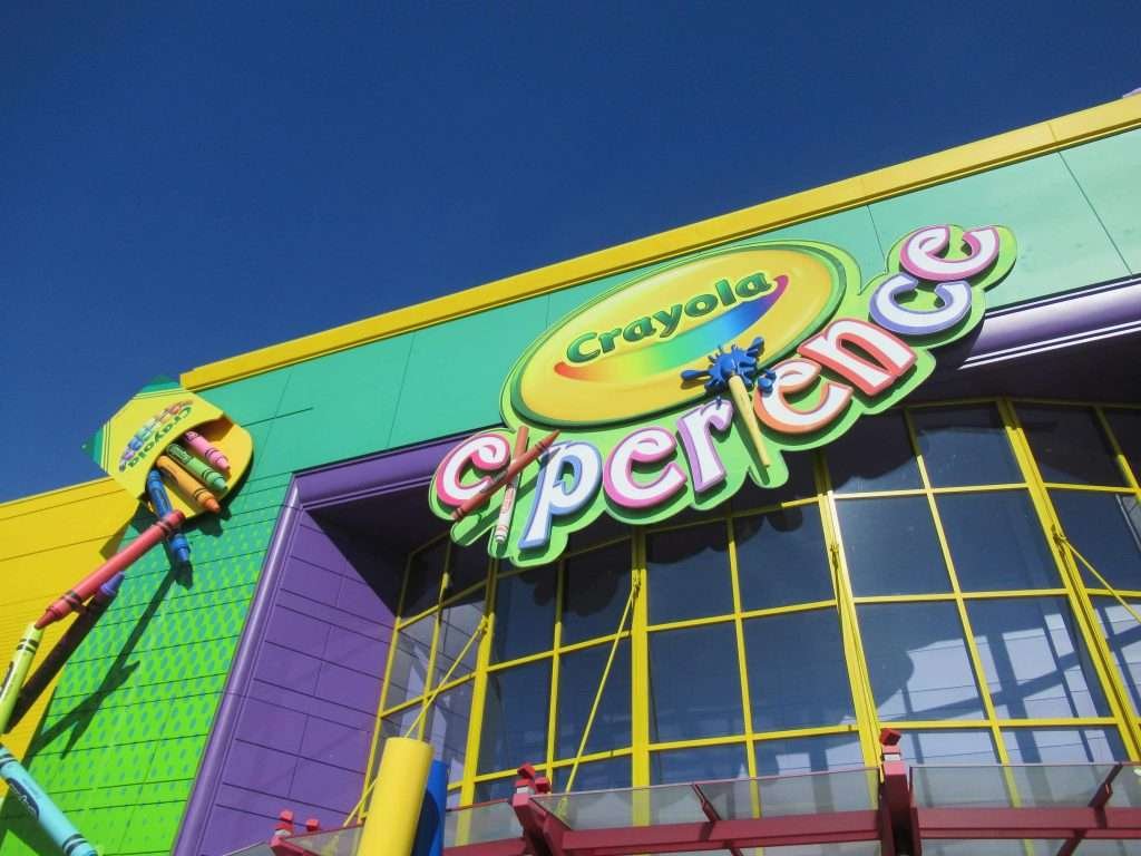 The Crayola Experience in Orlando is one of the many fun things to do with kids in Orlando
