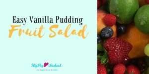 Use any fruit you like in this super easy fruit salad recipe, which comes together using one special ingredient- instant vanilla pudding.