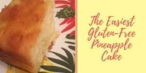 This Gluten-Free Pineapple Cake is a cinch to prepare, using a boxed cake mix as the base.
