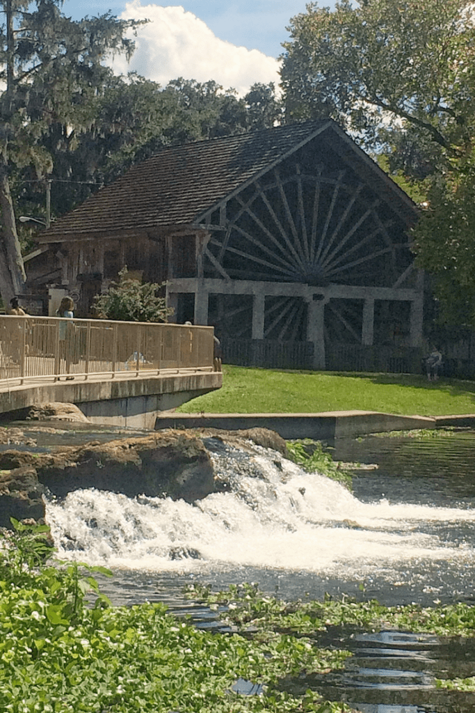 The Old Spanish Sugar Mill and Griddle House in DeLeon Springs State Park