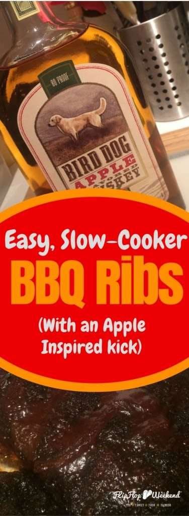 If you are looking for a quick and easy, slow-cooker recipe that your family will love, check out these BBQ ribs with an apple kick!