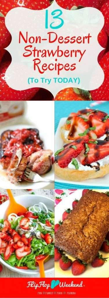 If you are looking to think beyond the Strawberry shortcake, This post features several strawberry recipes to help you utilize your fresh berries as salads, beverages, or part of the main course.