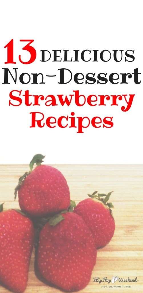 If you are looking to think beyond the Strawberry shortcake, This post features several strawberry recipes to help you utilize your fresh berries as salads, beverages, or part of the main course.