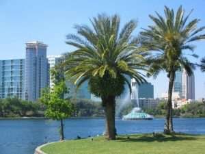 Lake Eola Park, Orlando, Florida
