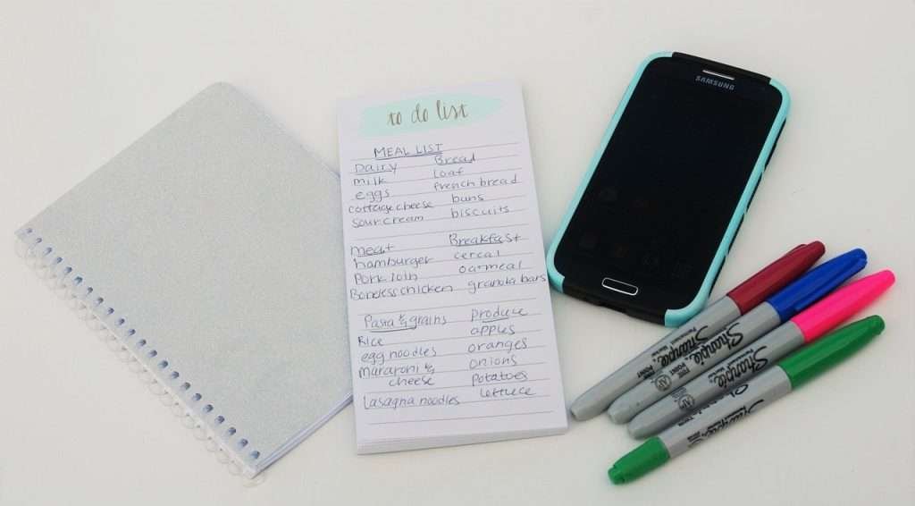 Making lists in advance of your trip is a simple travel hack to help keep you organized when you arrive and are tired from travel.
