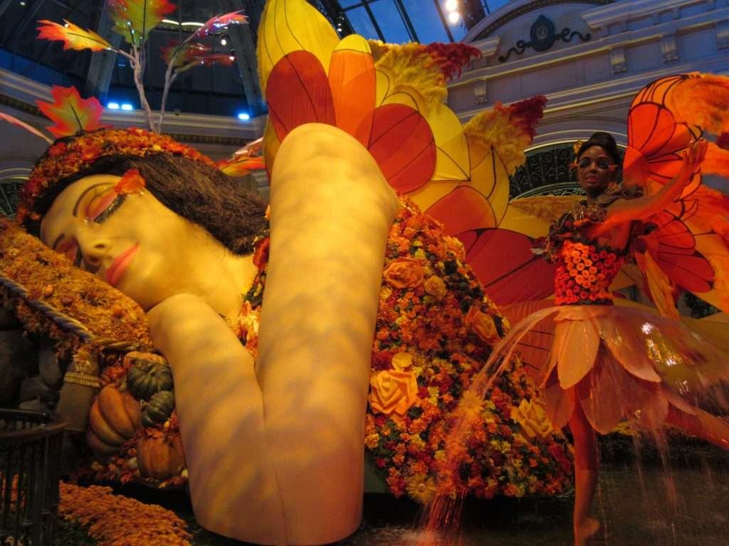 Bellagio's Arcadia is an amazing Botanical Garden and Conservatory---and one of the several wonderful FREE things to do in Las Vegas.