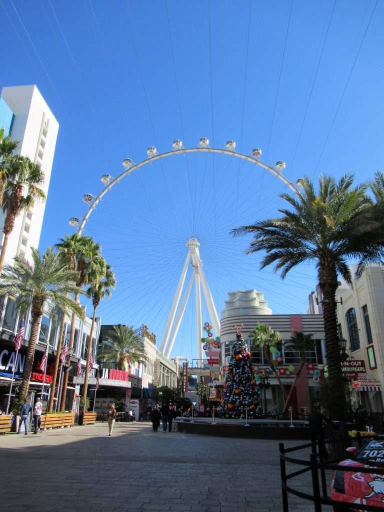 the High Roller, Las Vegas' 550-foot tall observation wheel.