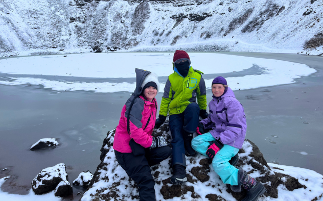 Kerið Crater in Southern Iceland